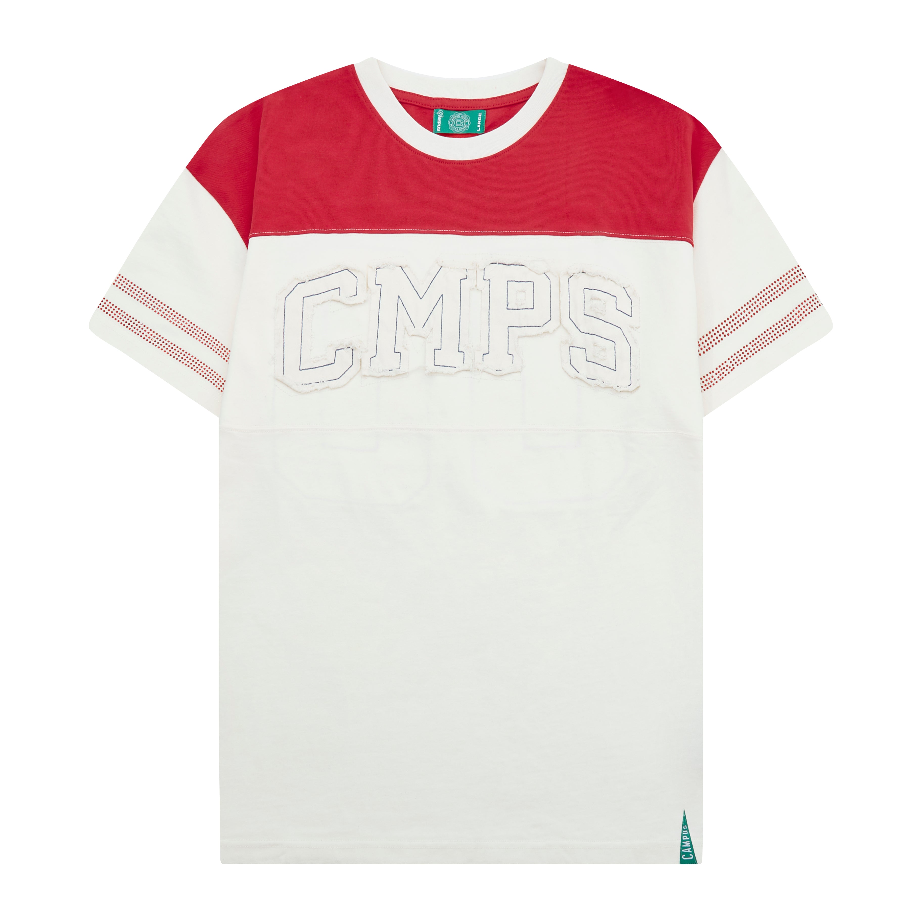 Stamp Tee (Red/White)